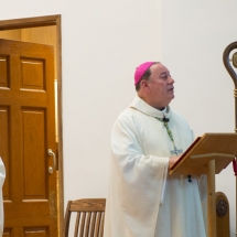 Bishop Colli preaching